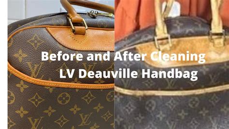 how to clean lv bag inside|cleaning louis vuitton bags.